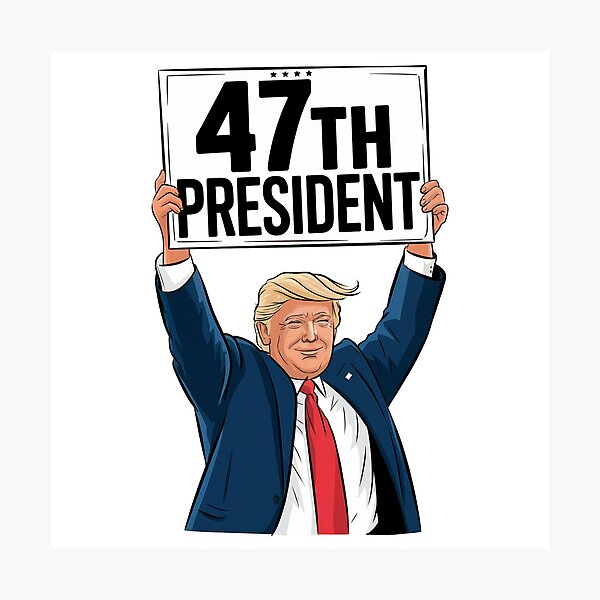 Item preview, Trump 47th President designed and sold by AmandaGmadeit.