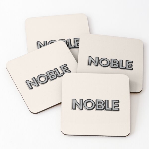 Item preview, Elegant 'NOBLE' Typography designed and sold by trepiu.