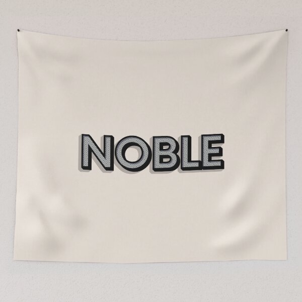Item preview, Elegant 'NOBLE' Typography designed and sold by trepiu.