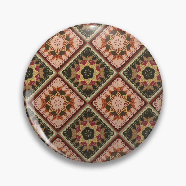 Item preview, Crochet Granny Squares Seamless Print. Floral Tile Pattern designed and sold by gloriamelrose.