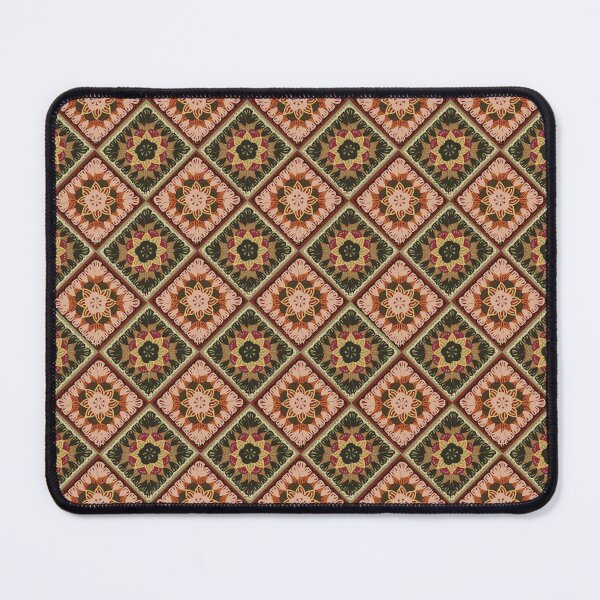 Item preview, Crochet Granny Squares Seamless Print. Floral Tile Pattern designed and sold by gloriamelrose.
