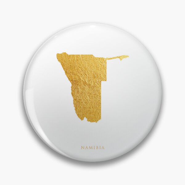Item preview, Namibia Gold Map designed and sold by ArtPrints.