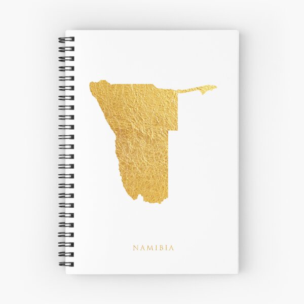 Item preview, Namibia Gold Map designed and sold by ArtPrints.