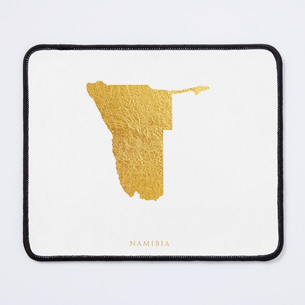 Item preview, Namibia Gold Map designed and sold by ArtPrints.