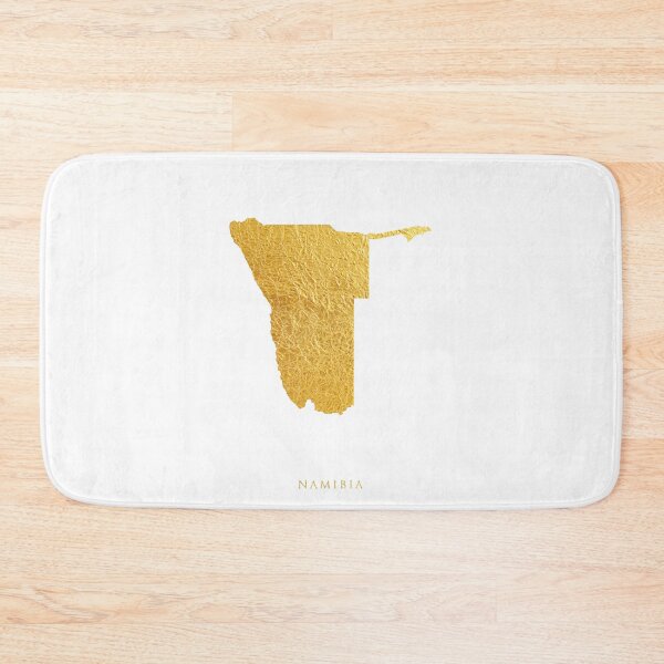 Item preview, Namibia Gold Map designed and sold by ArtPrints.