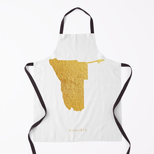 Item preview, Namibia Gold Map designed and sold by ArtPrints.