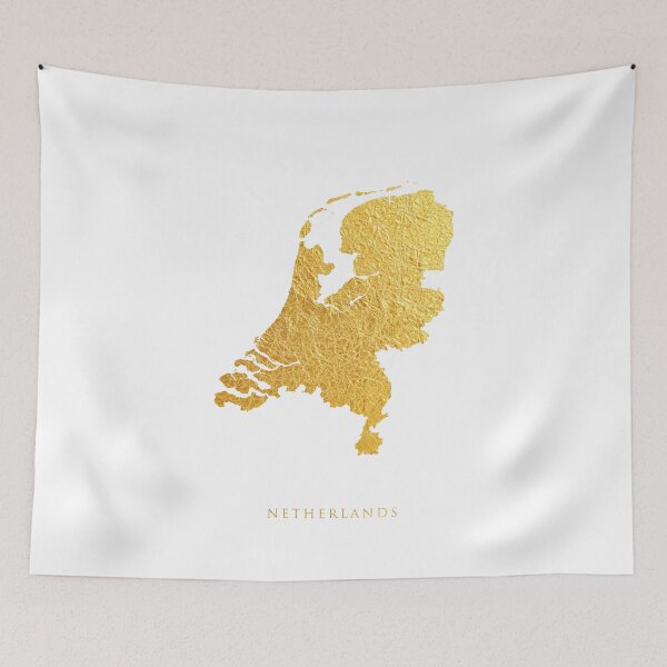 Item preview, Netherlands Gold Map designed and sold by ArtPrints.