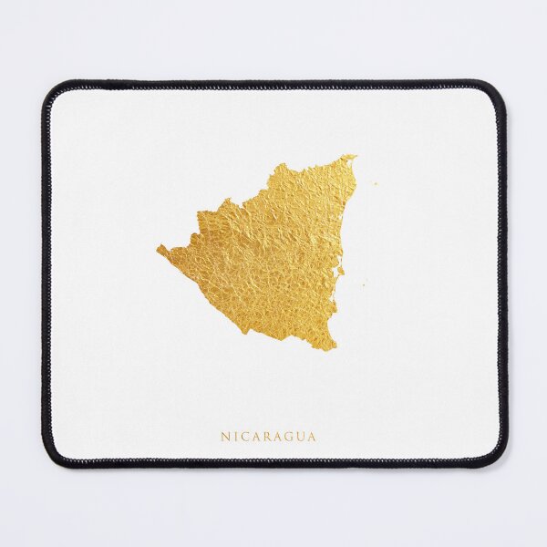 Item preview, Nicaragua Gold Map designed and sold by ArtPrints.