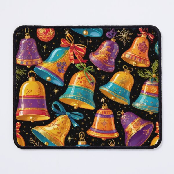 Item preview, Christmas Pattern Bells,Christmas Seamless Pattern,holiday pattern designed and sold by Expressions-Sel.