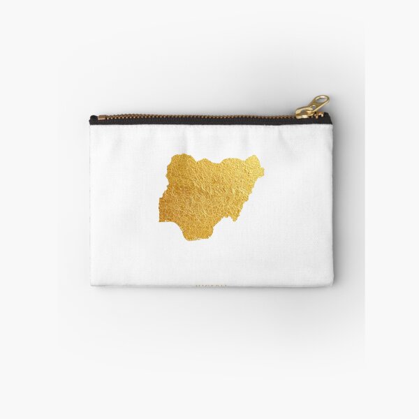 Item preview, Nigeria Gold Map designed and sold by ArtPrints.