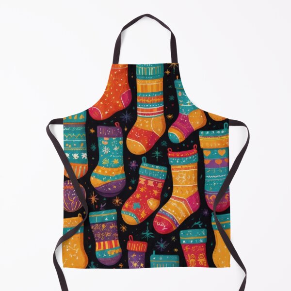 Item preview, Christmas Pattern Socks,Christmas Seamless Pattern,holiday pattern designed and sold by Expressions-Sel.