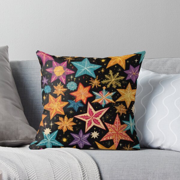 Item preview, Christmas Pattern Colored stars,Christmas Seamless Pattern,holiday pattern,Art designed and sold by Expressions-Sel.