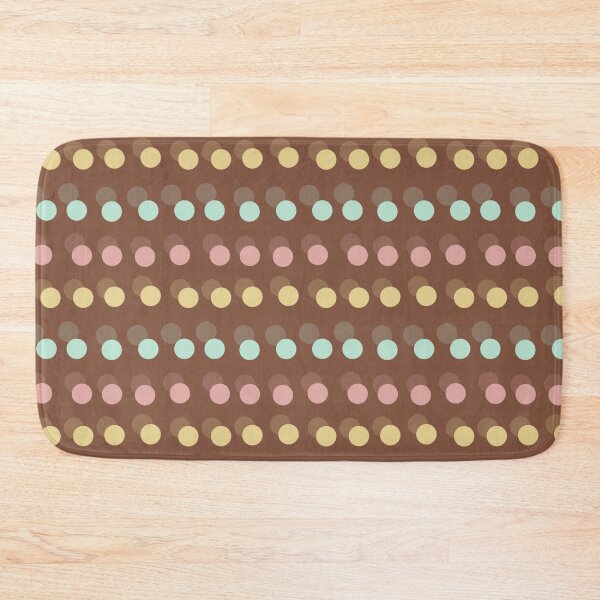 Item preview, Pastel Shadow Dots on Milk Chocolate  designed and sold by JaygiesDesign.