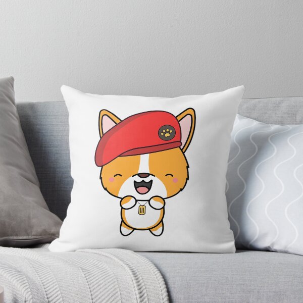 Item preview, Cute Red Beret Corgi  designed and sold by Pet Station.