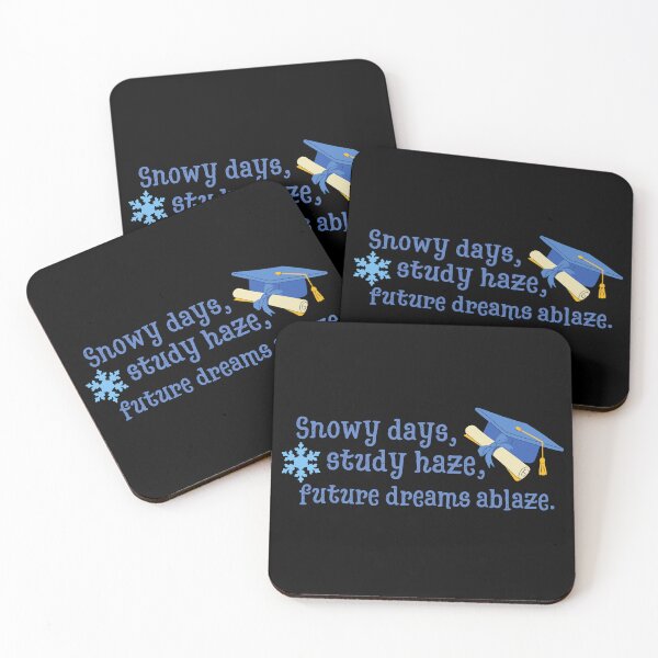 Item preview, Snowy Days, Study Haze, Future Dreams Ablaze. Study Motivation designed and sold by AngieArt-.