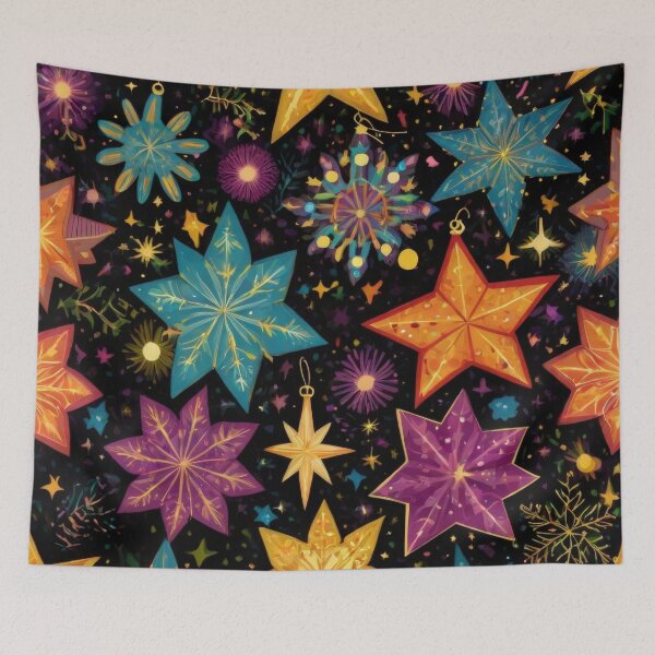 Item preview, Christmas Pattern stars,Christmas Seamless Pattern,holiday pattern,Art designed and sold by Expressions-Sel.