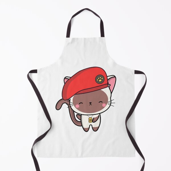 Item preview, Cute Red Beret White Cat designed and sold by Pet Station.