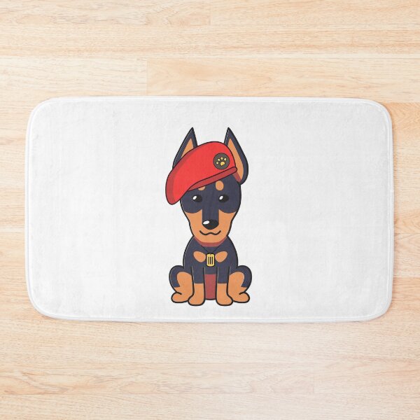 Item preview, Cute Red Beret Guard Dog designed and sold by Pet Station.