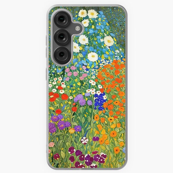 Aperçu de l'œuvre Jardin de fleurs Gustav Klimt créée et vendue par maniacfitness.