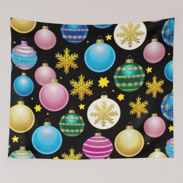 Item preview, Christmas Pattern Coloring Balls,Christmas Seamless Pattern,holiday pattern,Art designed and sold by Expressions-Sel.