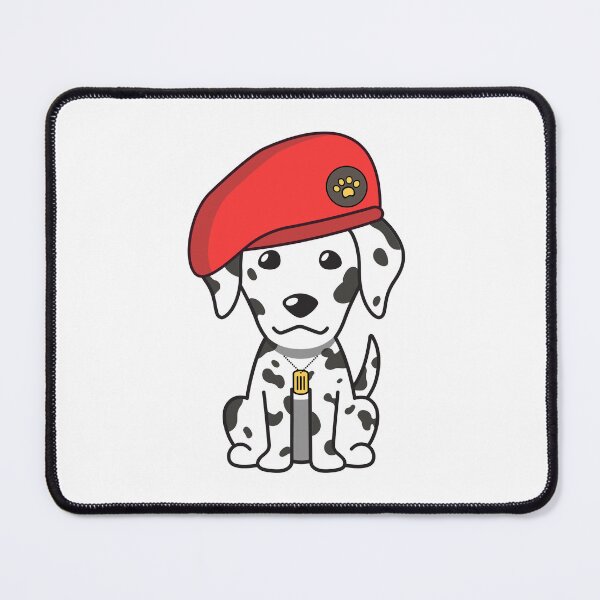 Item preview, Cute Red Beret Dalmatian designed and sold by Pet Station.