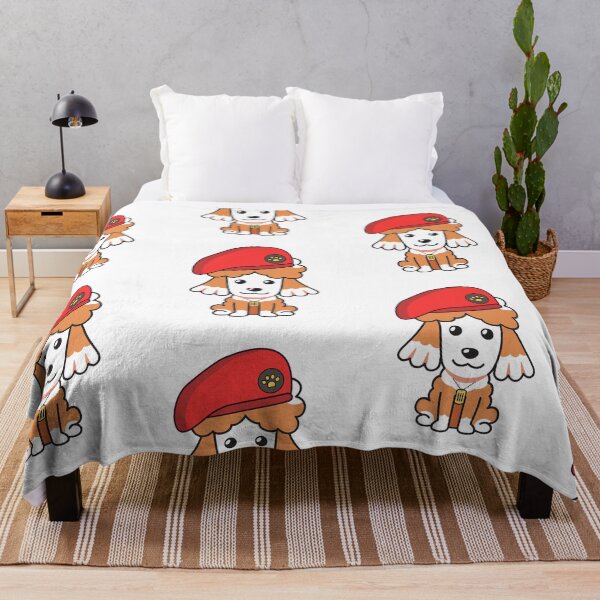 Item preview, Cute Red Beret brown dog designed and sold by Pet Station.
