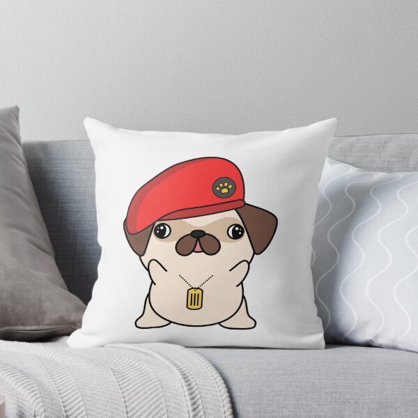 Item preview, Cute Red Beret Pug designed and sold by Pet Station.