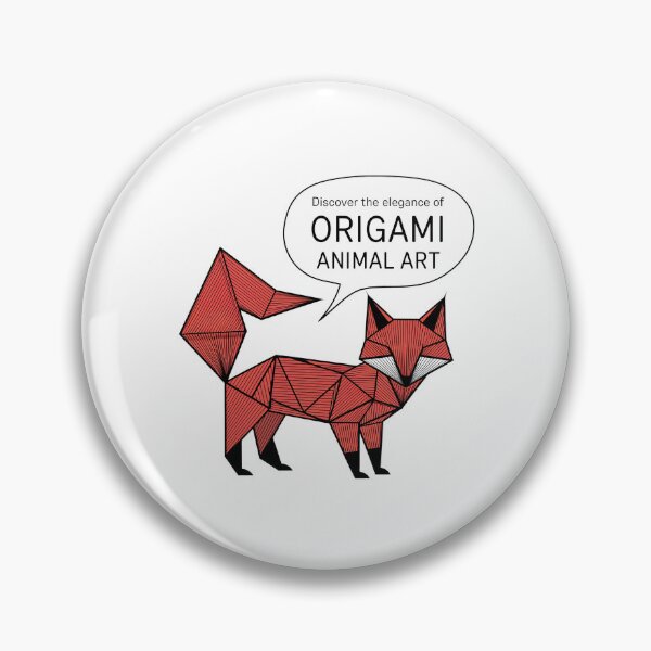 Artikelvorschau, Origami-Fuchs: Minimalistische und Stilvolle Geometrische Kunst entworfen und verkauft von ObjCrea123.