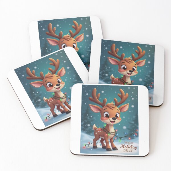 Artikelvorschau, Rudolph's Festive Adventure entworfen und verkauft von ArtCreator2023.