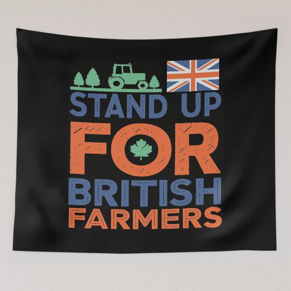 Item preview, Stand Up for British Farmers Support Design designed and sold by JesterKrewArt.