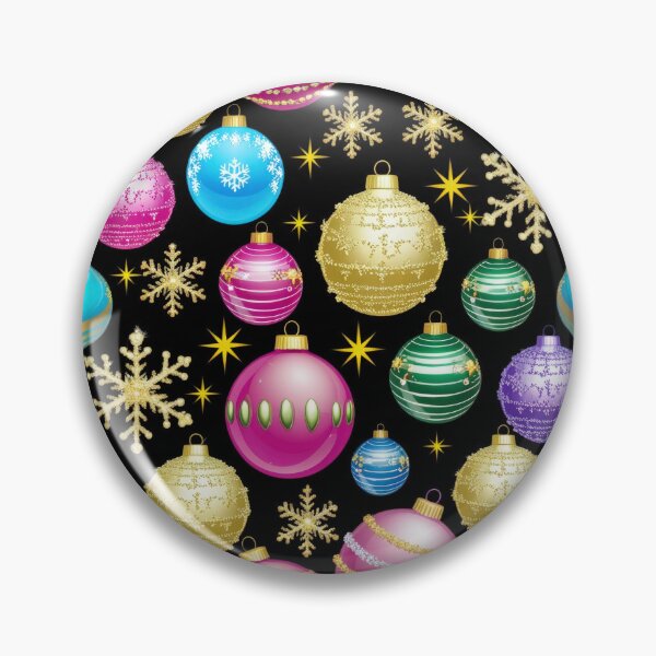 Item preview, Christmas Pattern Coloring Balls with snowflakes,Christmas Seamless Pattern,holiday pattern,Art designed and sold by Expressions-Sel.