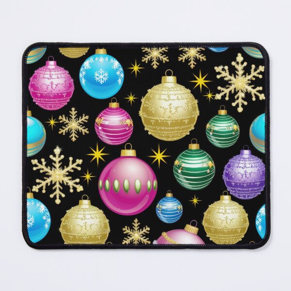 Item preview, Christmas Pattern Coloring Balls with snowflakes,Christmas Seamless Pattern,holiday pattern,Art designed and sold by Expressions-Sel.