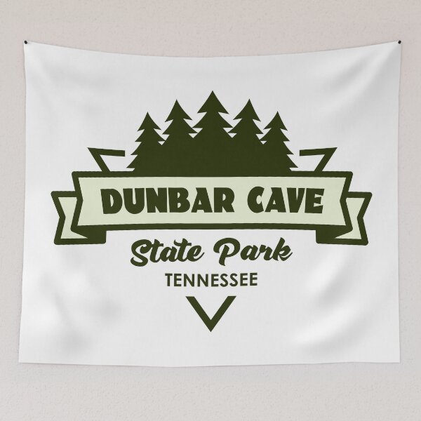Item preview, Dunbar Cave State Park Tennessee Trees And Ribbon designed and sold by bivenart.
