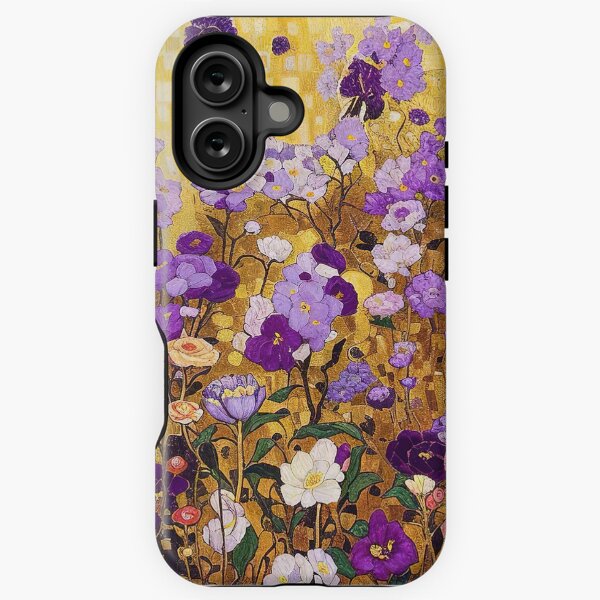 Item preview, Klimt Purple Flower Garden designed and sold by maniacfitness.