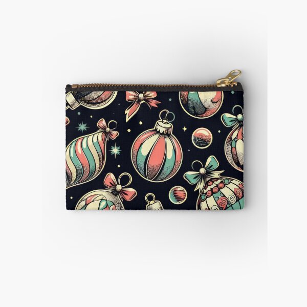 Item preview, Christmas Pattern Coloring Vintage Balls ,Christmas Seamless Pattern,holiday pattern,Art designed and sold by Expressions-Sel.