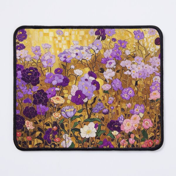 Item preview, Klimt Purple Flower Garden designed and sold by maniacfitness.