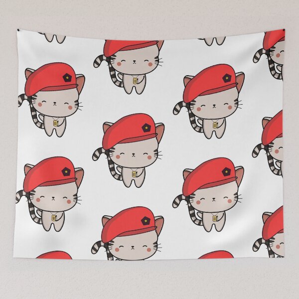 Item preview, Cute Red Beret tabby Cat designed and sold by Pet Station.