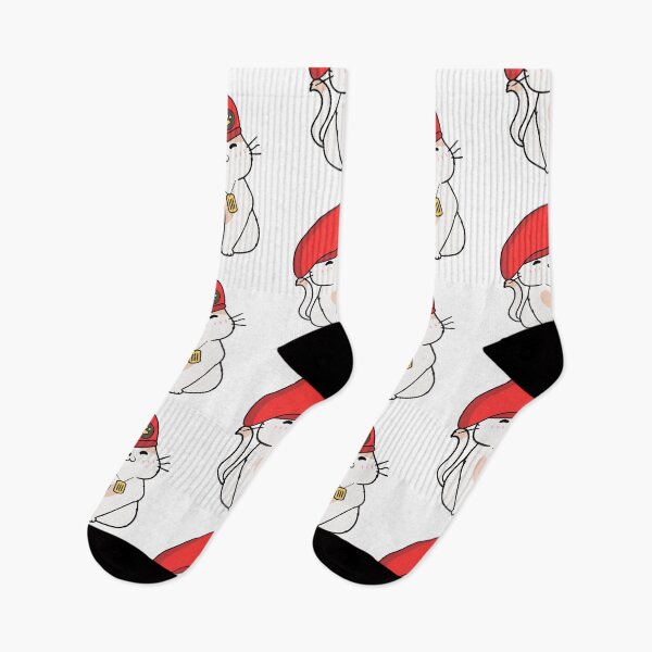 Item preview, Cute Red Beret White Cat designed and sold by Pet Station.