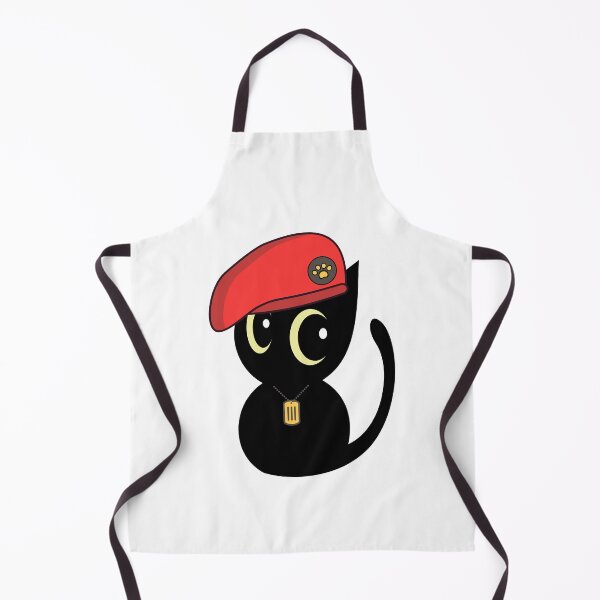 Item preview, Cute Red Beret black Cat designed and sold by Pet Station.