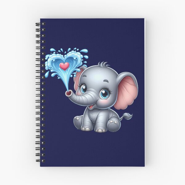 Item preview, Cute elephant spraying love! designed and sold by fribabywonder.
