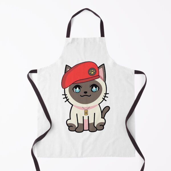 Item preview, Cute Red Beret siamese Cat designed and sold by Pet Station.