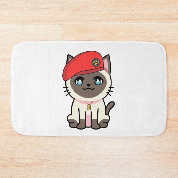 Item preview, Cute Red Beret siamese Cat designed and sold by Pet Station.