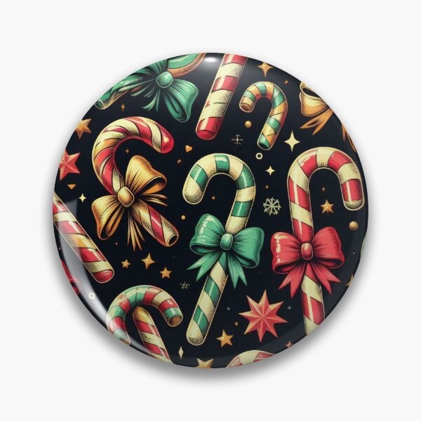 Item preview, Christmas Pattern Coloring Vintage Canes ,Christmas Seamless Pattern,holiday pattern,Christmas Vintage Art designed and sold by Expressions-Sel.