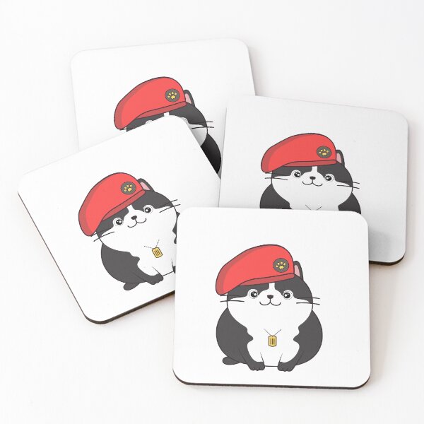 Item preview, Cute Red Beret fat Cat designed and sold by Pet Station.