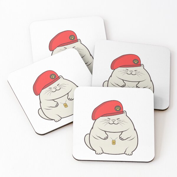 Item preview, Cute Red Beret fat Cat designed and sold by Pet Station.