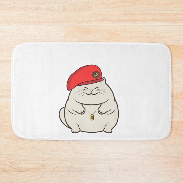 Item preview, Cute Red Beret fat Cat designed and sold by Pet Station.