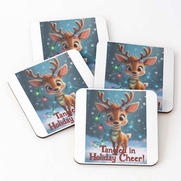 Artikelvorschau, The Spirit of Christmas: Reindeer Style entworfen und verkauft von ArtCreator2023.