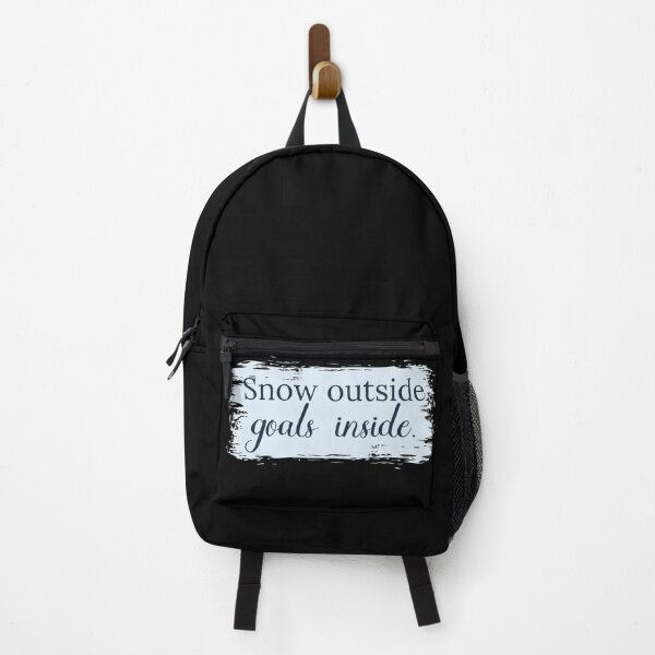 Item preview, Snow Outside, Goals Inside. Study Motivation designed and sold by AngieArt-.