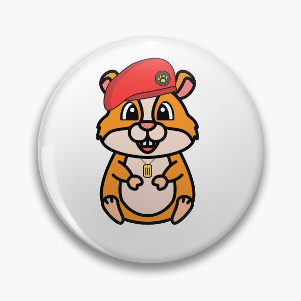 Item preview, Cute Red Beret Hamster designed and sold by Pet Station.