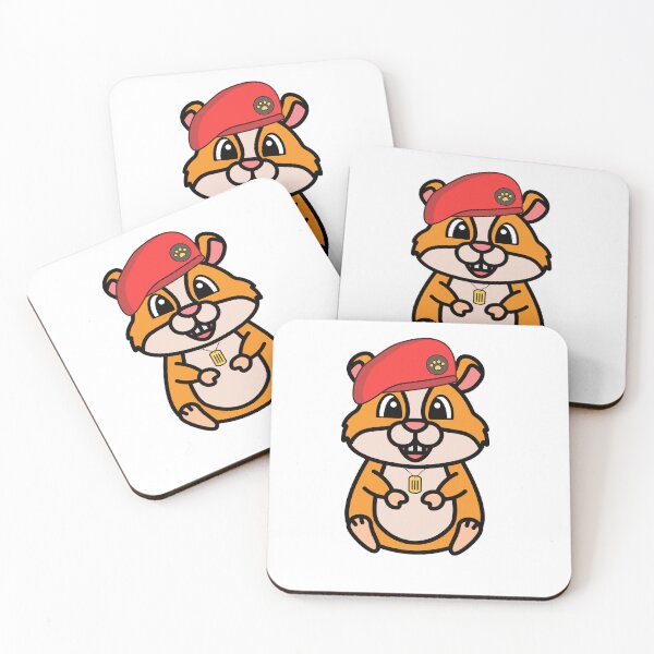 Item preview, Cute Red Beret Hamster designed and sold by Pet Station.